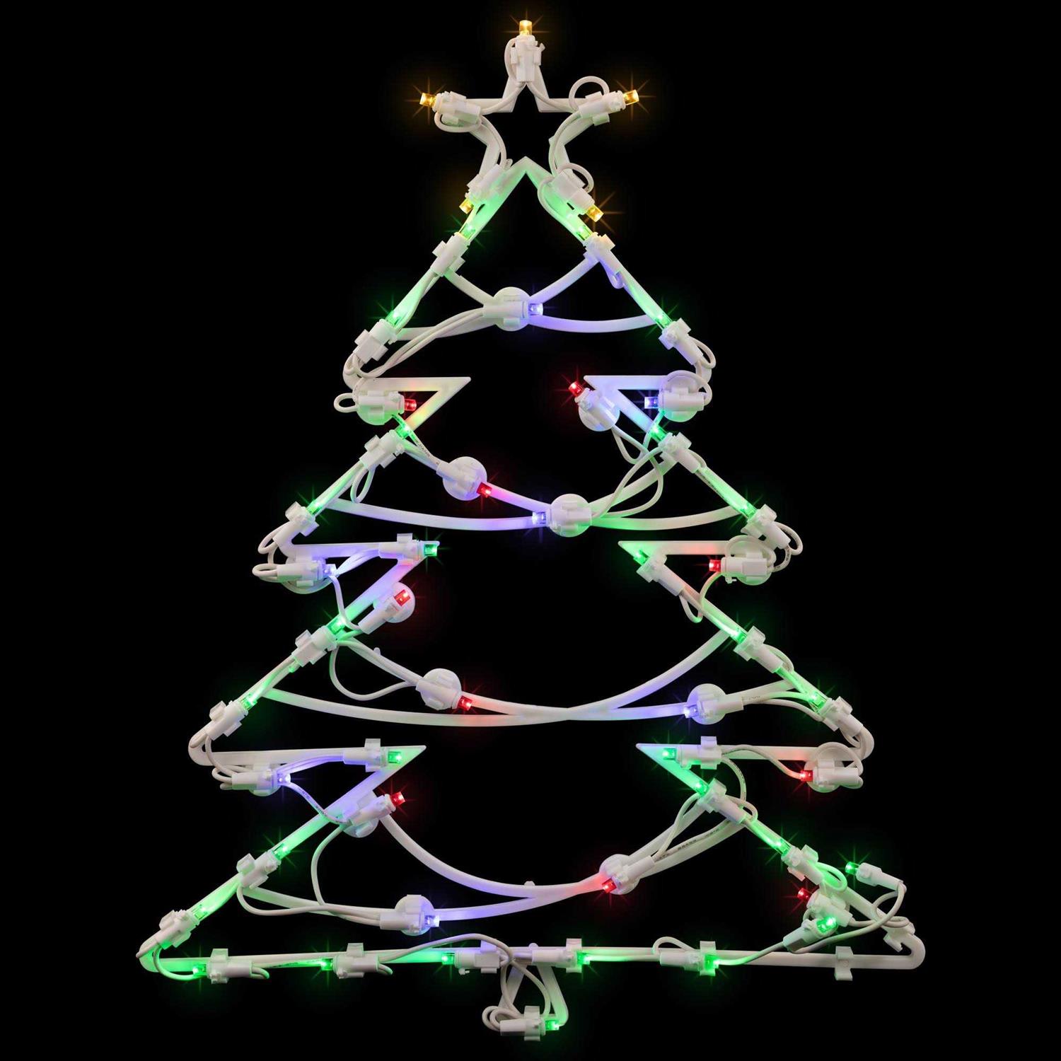 Northlight 15.5 LED Lighted Christmas Tree Window Silhouette Decoration - Image 3