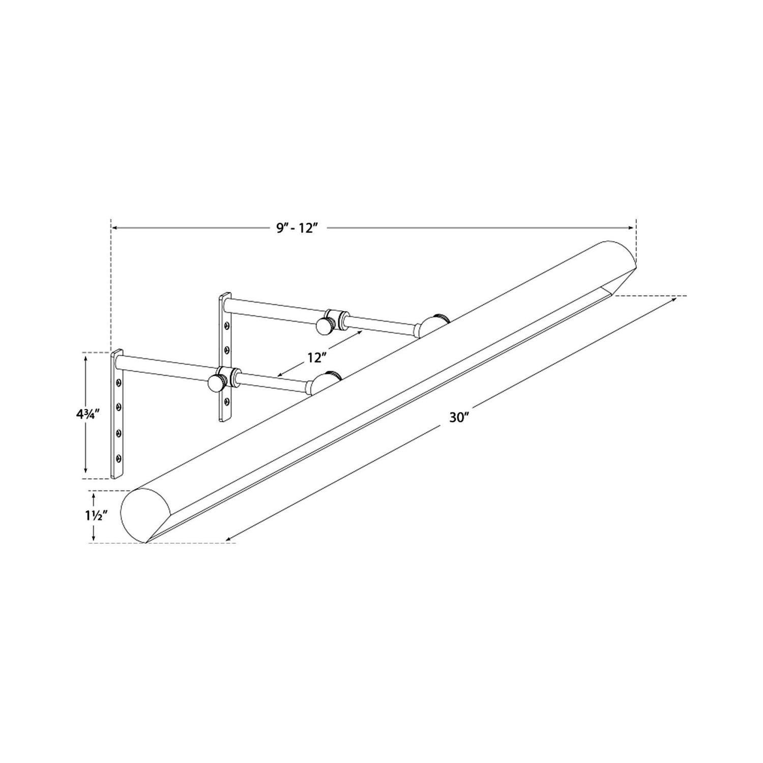 Visual Comfort Signature Frame Makers Picture Light - Image 3