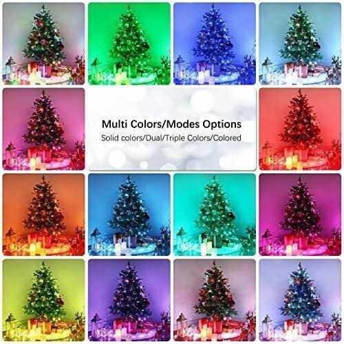 brizlabs Christmas Fairy String Lights 66ft 200 LED Color Changing Fairy Christmas Lights with Remote - Image 4