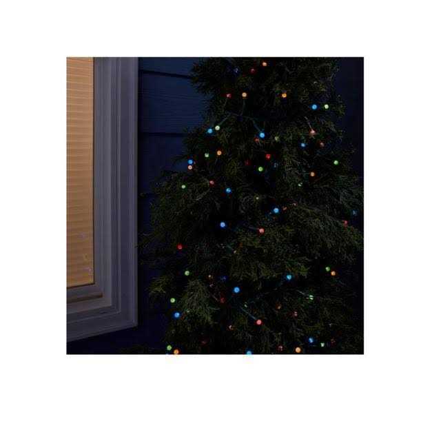 GE Color Choice 300-Count 25-ft Multi-function Color Changing LED Plug-In Christmas String Lights 93986LO - Image 5