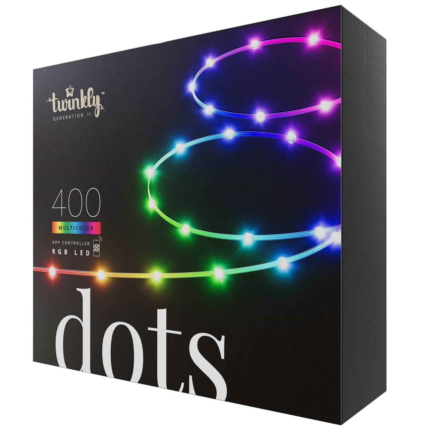 Twinkly Dots App Controlled LED Light String with 400 RGB LEDs - Image 3