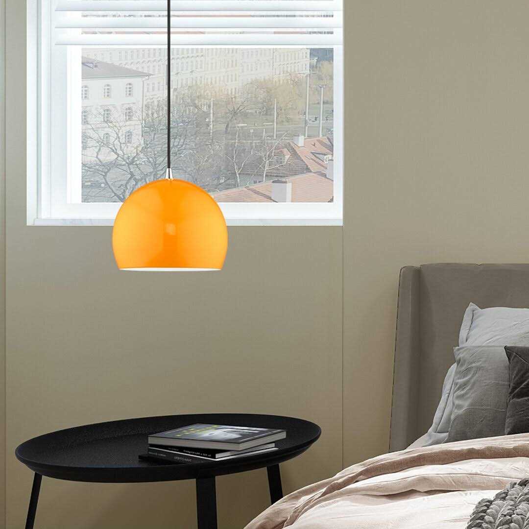 AllModern Schultz 1 Light Single Dome Pendant Finish - Image 3