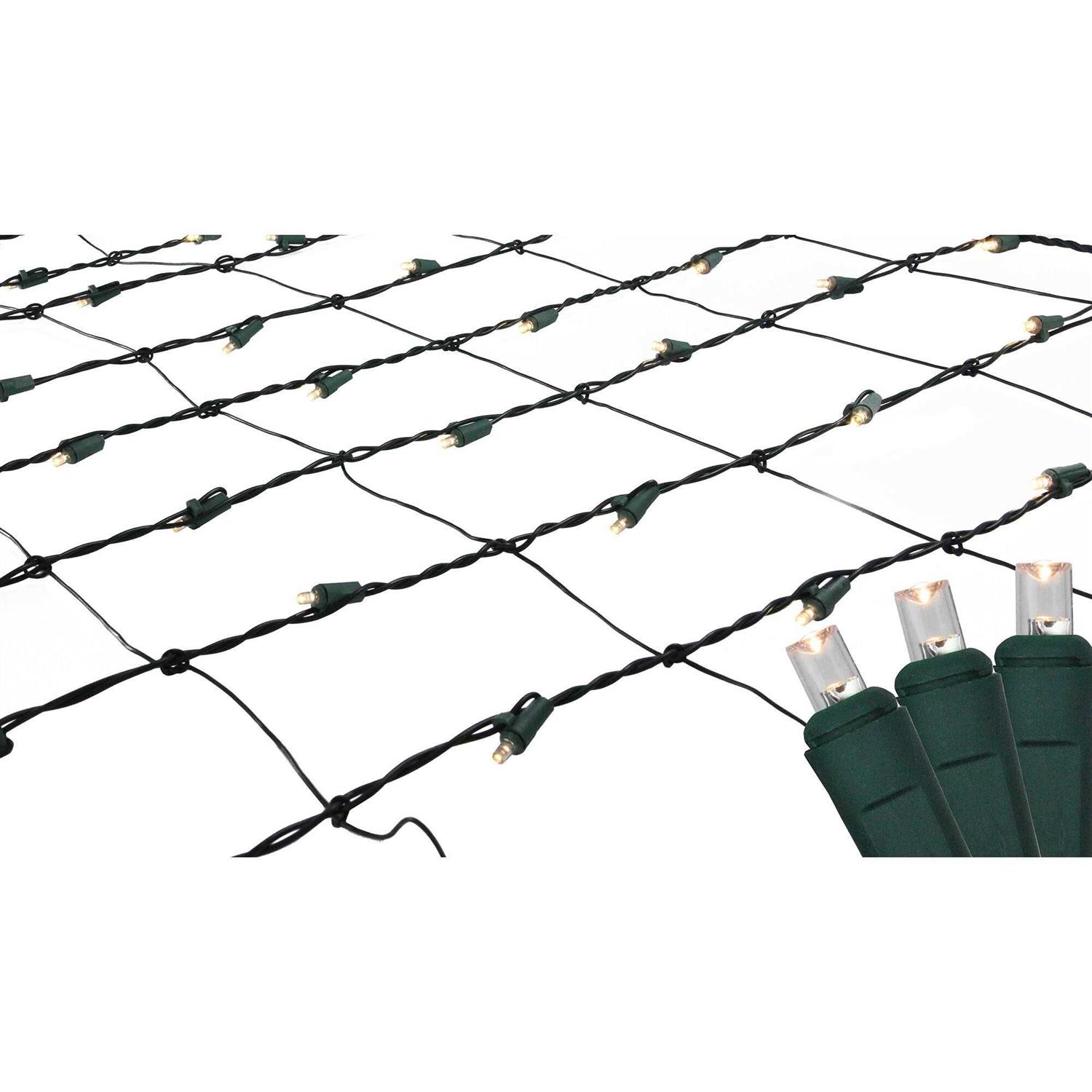 Northlight 4' x 6' LED Wide Angle Net Style Christmas Lights - Image 3