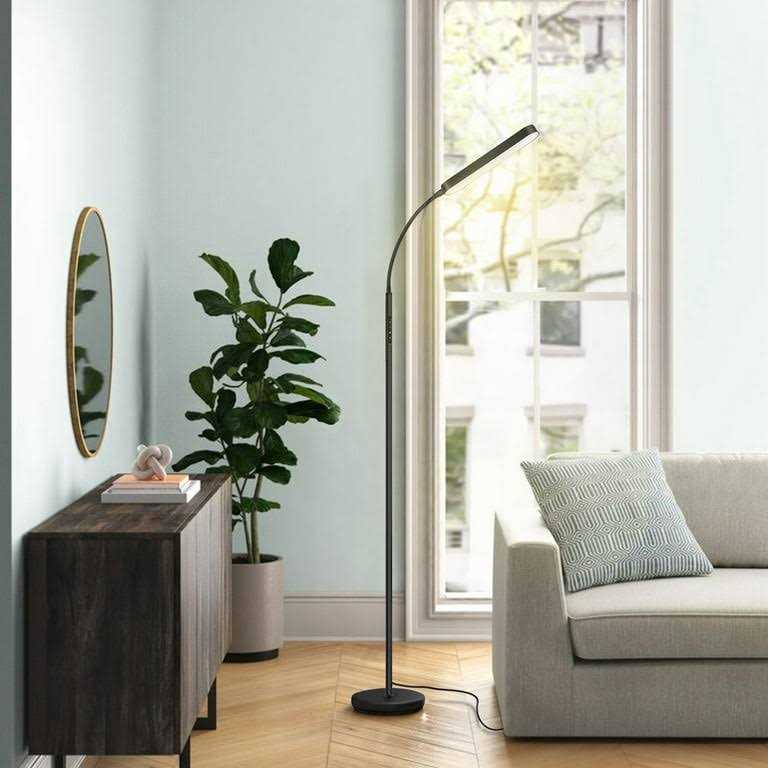 Outon LED Reading Floor Lamp with Remote &Touch Control-4 Color Temperature Standing Light for Living Room - Image 5