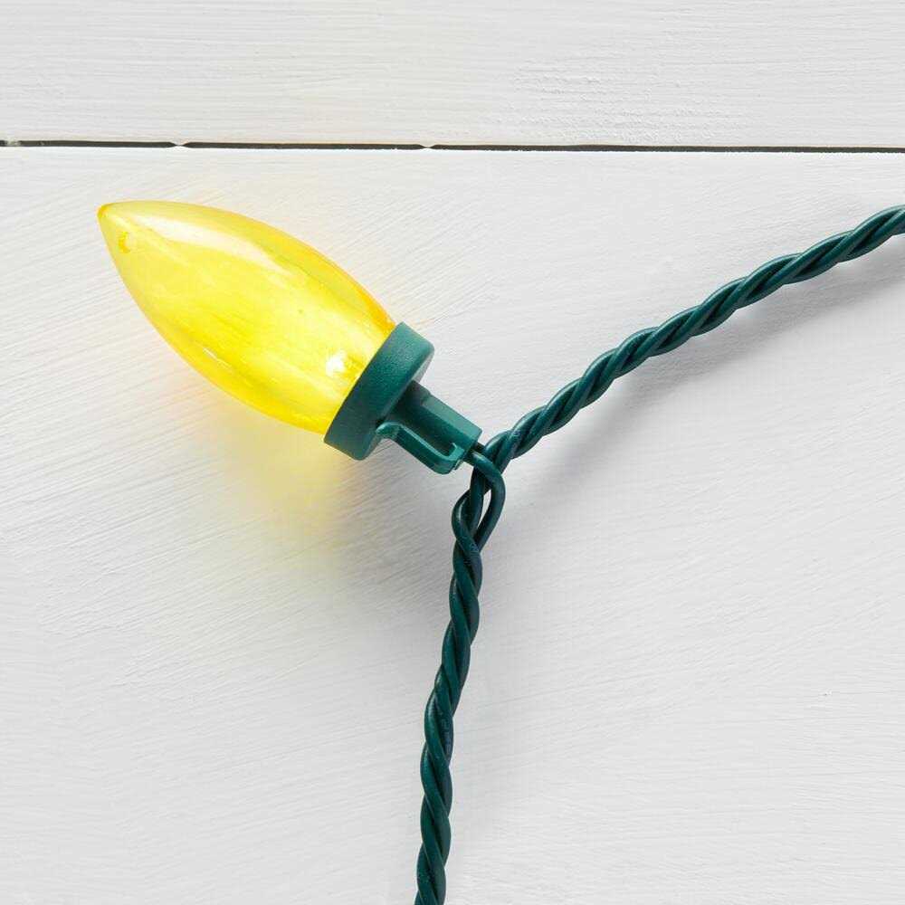 Home Accents Holiday 100-Light LED Smooth C9 Multi-Spool Super Bright TY2881115MSS - Image 4