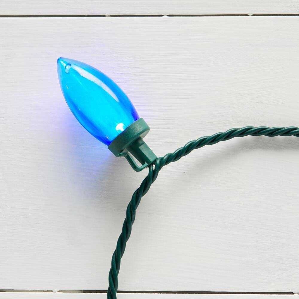 Home Accents Holiday 100-Light LED Smooth C9 Multi-Spool Super Bright TY2881115MSS - Image 5