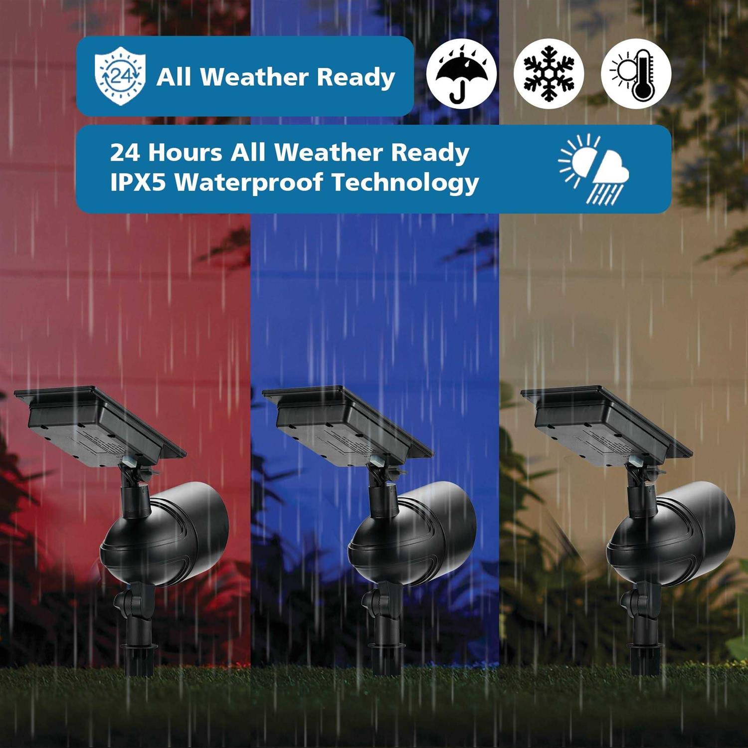 Harbor Breeze Spot & Flood Lights SS75C-LF120C-BK-T15 - Image 5