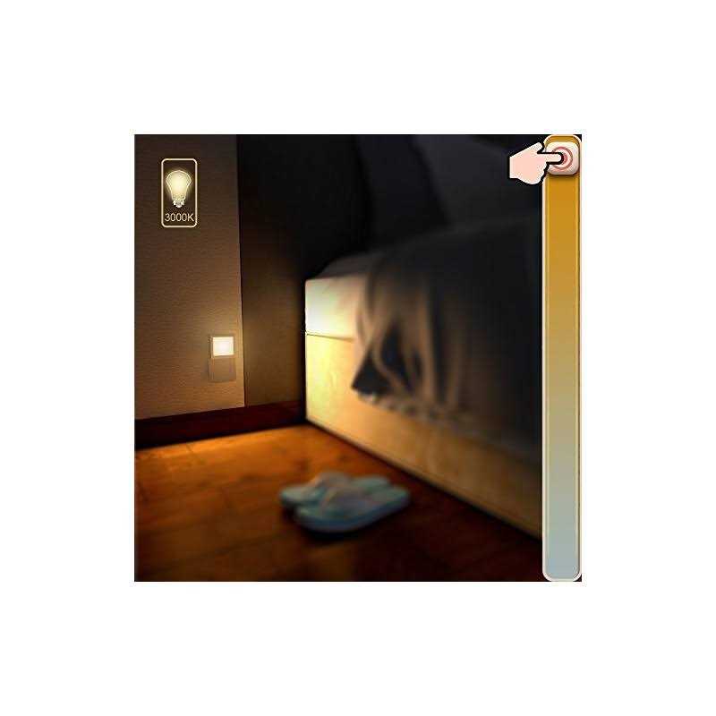 MAZ-TEK Plug in Dimmable Led Night Light with Auto Dusk to Dawn Sensor - Image 4