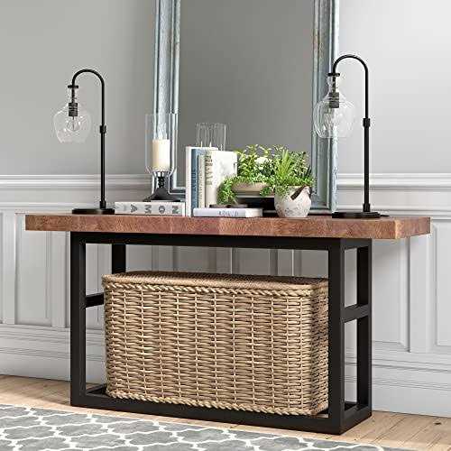 Hudson & Canal Verona Arc Table Lamp Blackened Bronze with Clear Glass Shade TL0798 - Image 5