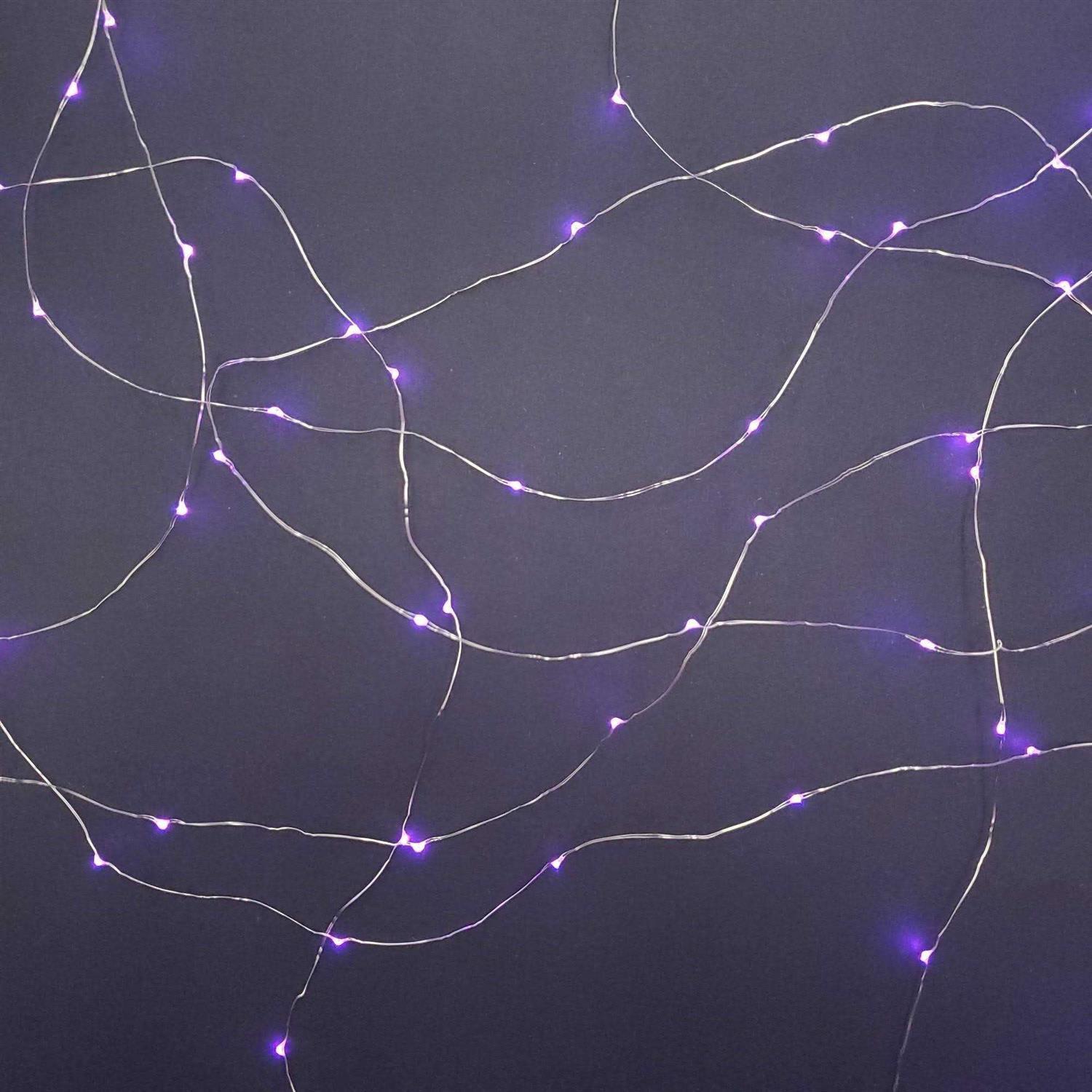 LumaBase Battery Operated LED Fairy String Lights with Timer - Image 5