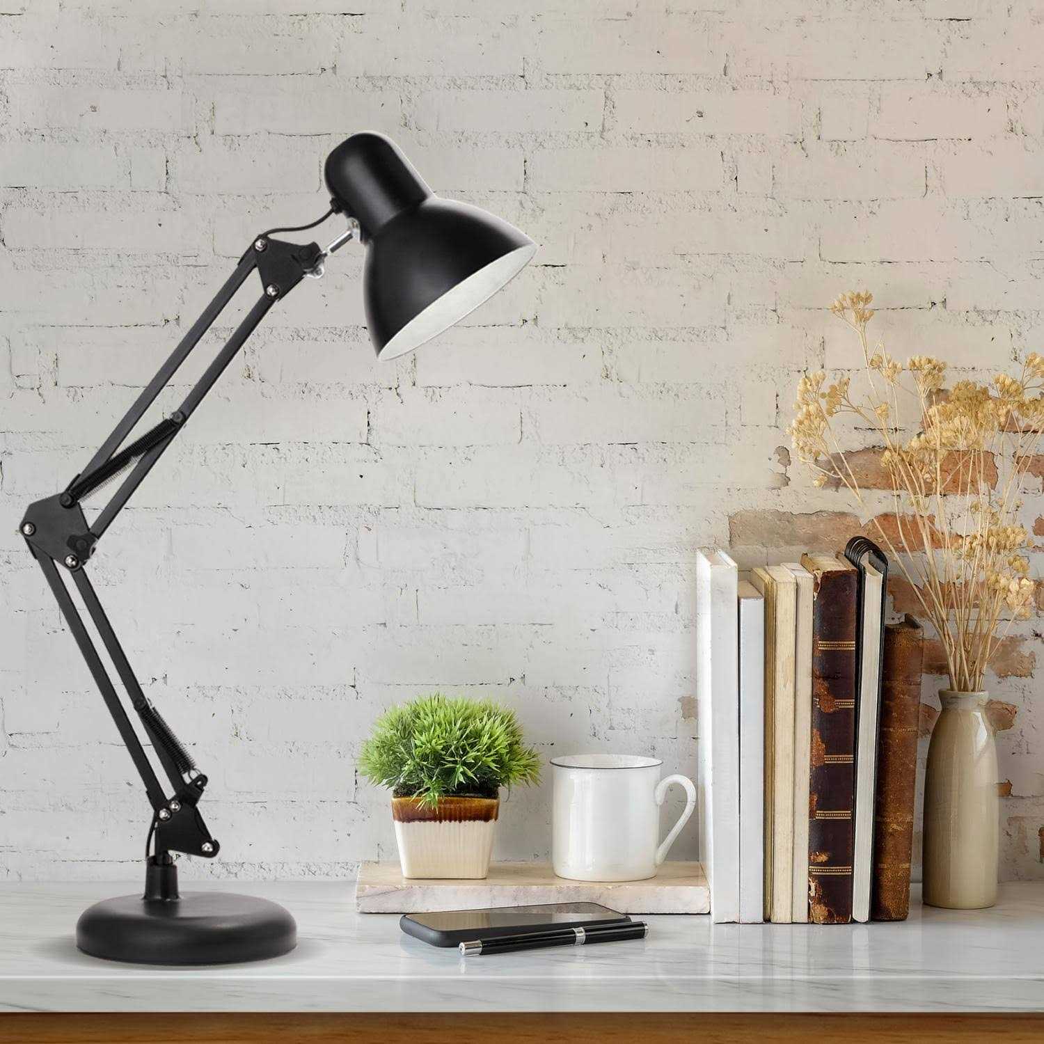 Newhouse Lighting Wright Architect 24 in. Black Desk Lamp NHDK-WR-BK - Image 3