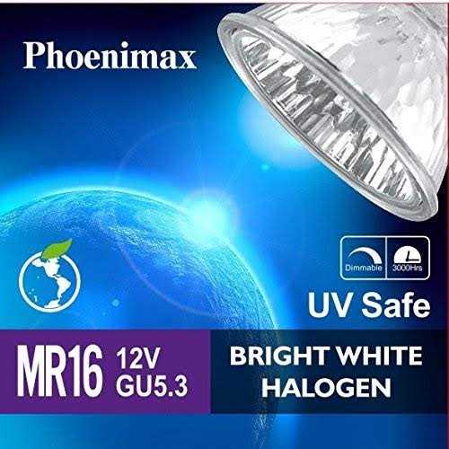 Gu5.3 Professional Halogen Bulb Quartz Dichroic Reflector Uv Stop Tempered Glass Cover dimmable for Indoor Outdoor spot - Image 4
