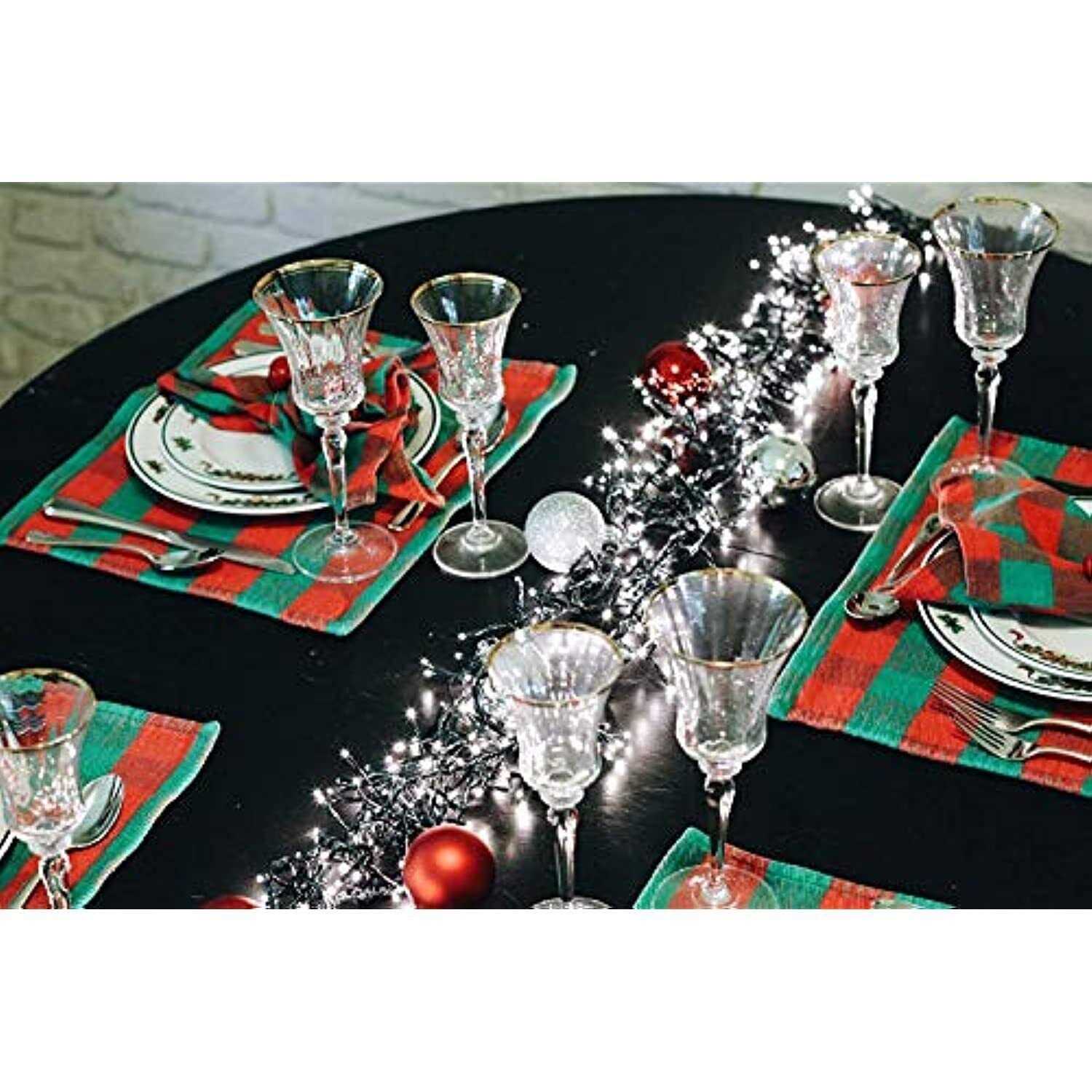 Holiday Bright Lights LED Twinkling Cluster Rice Light Set - Image 4