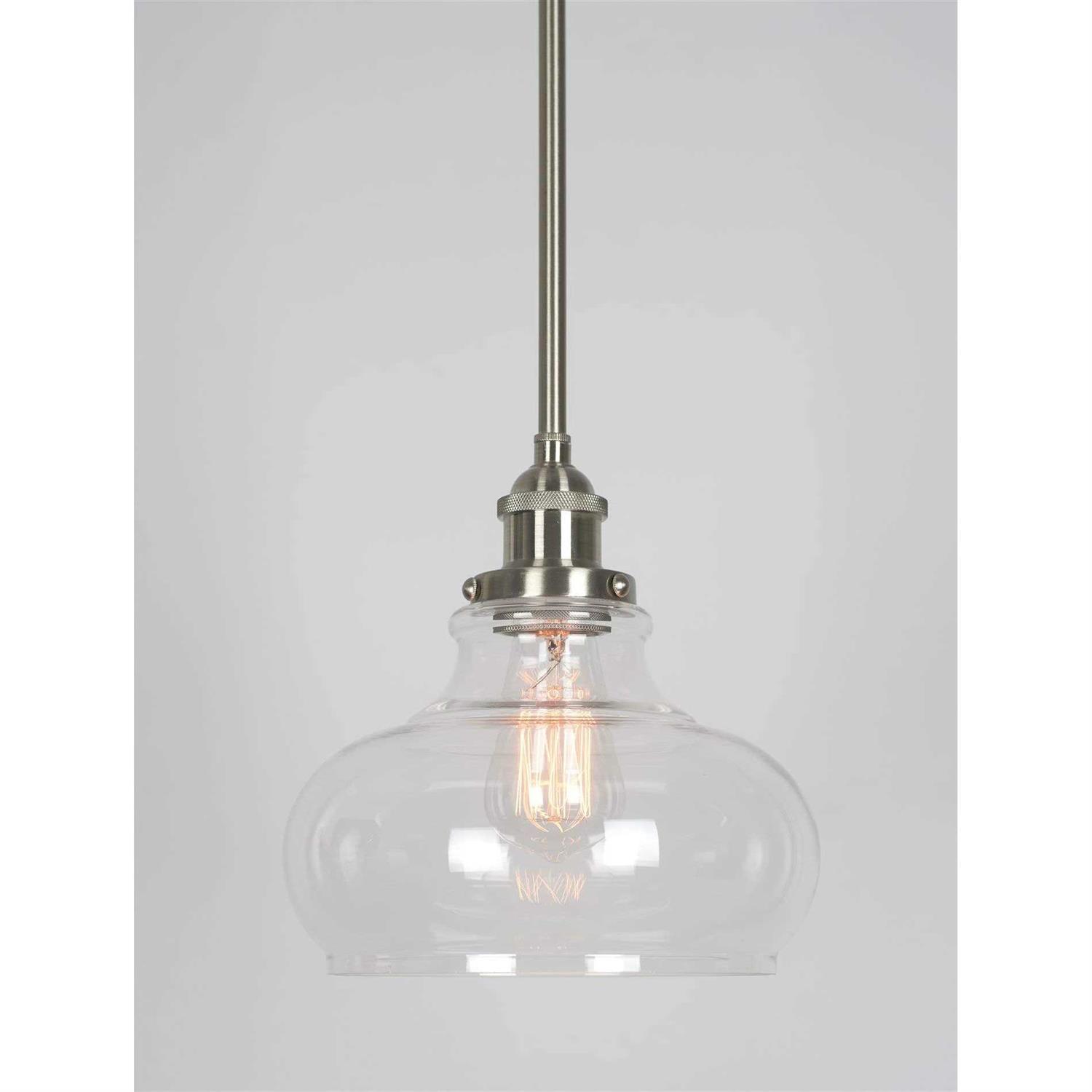 Kira Home Harlow 9 Glass Shade Clear Replacement Glass - Image 4