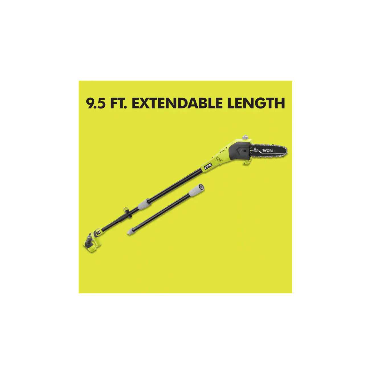 Ryobi ONE+ 18V 8 in. Cordless Battery Pole Saw - Image 4