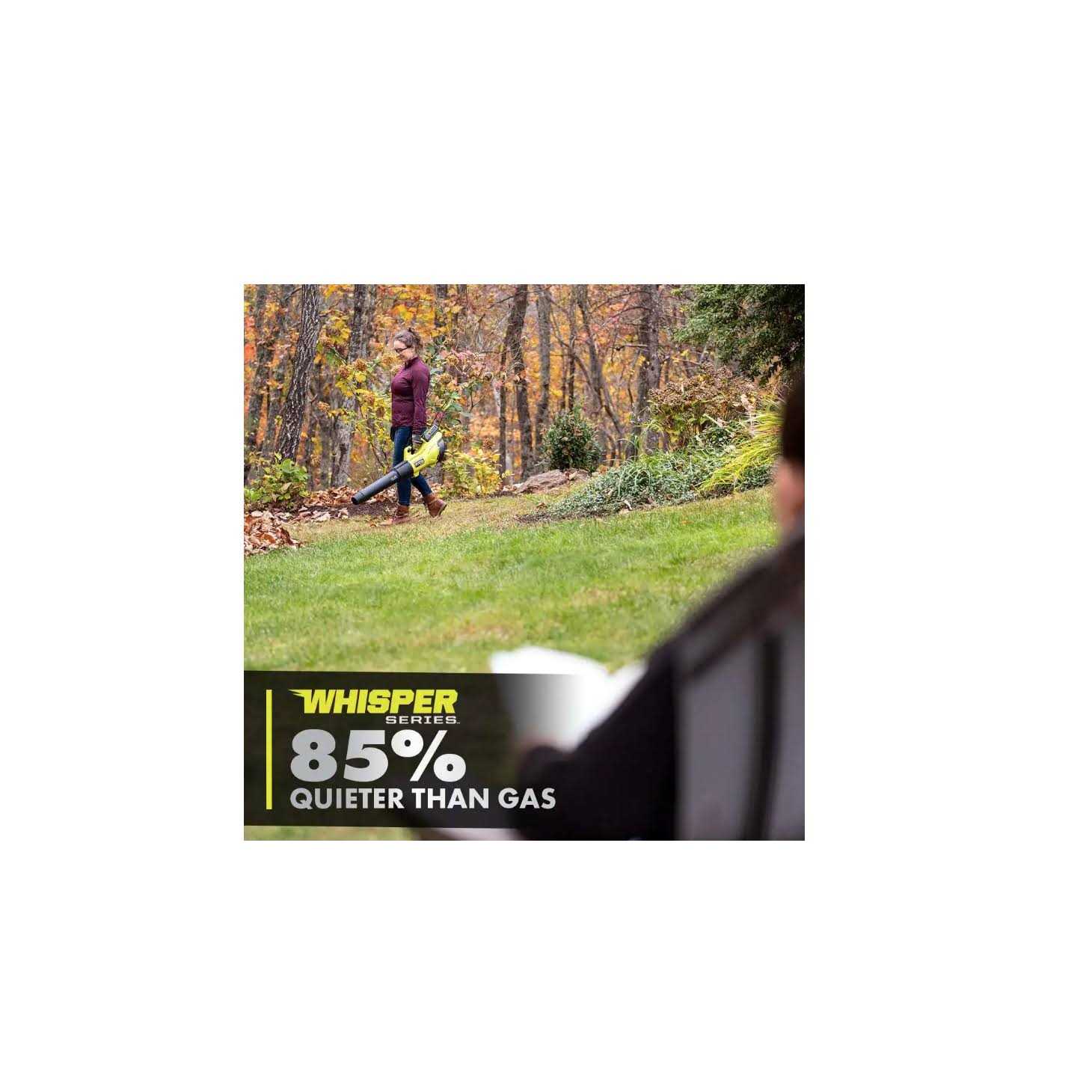 RYOBI 110 MPH 525 CFM 40-Volt Lithium-Ion Cordless Variable-Speed Jet Fan Bare Tool Leaf Blower - Image 5