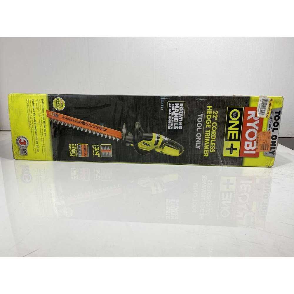 RYOBI ONE+ 18V 22 in. Cordless Battery Hedge Trimmer - Image 4