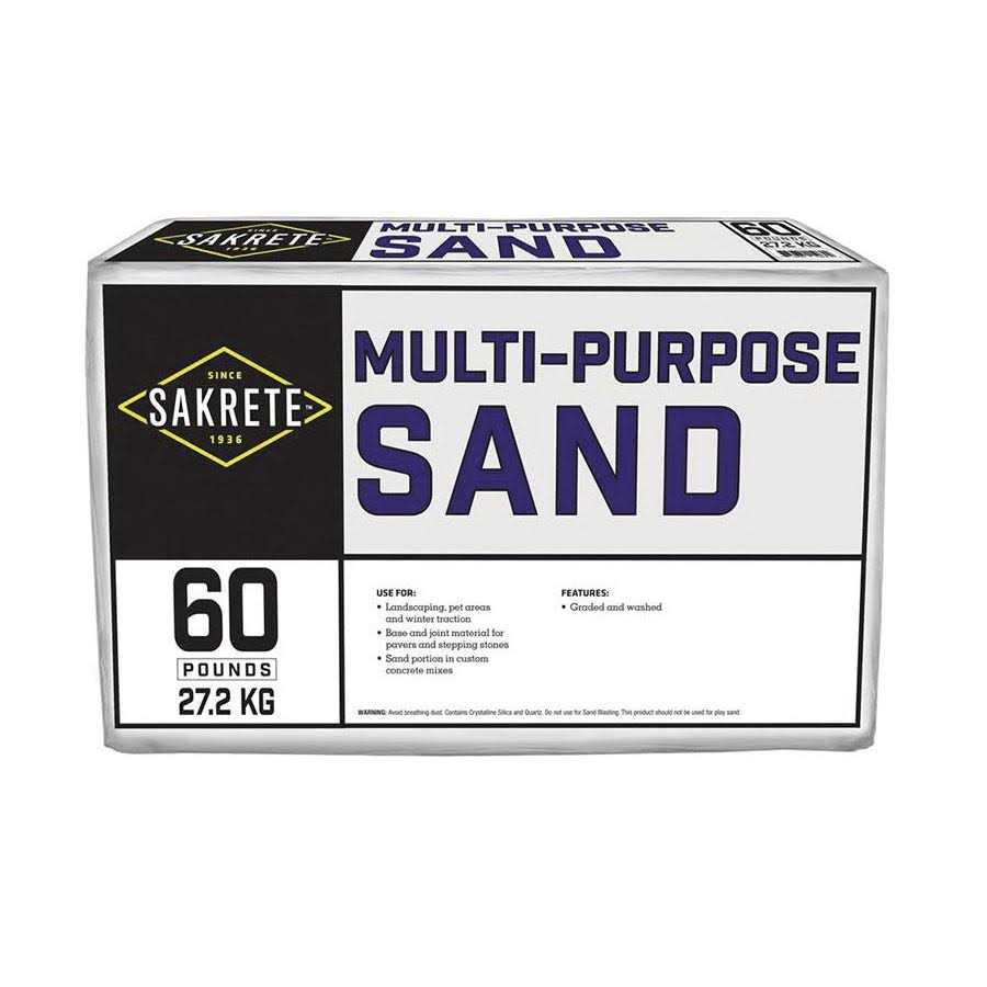 Sakrete 60 Multi-Purpose Sand - Image 4