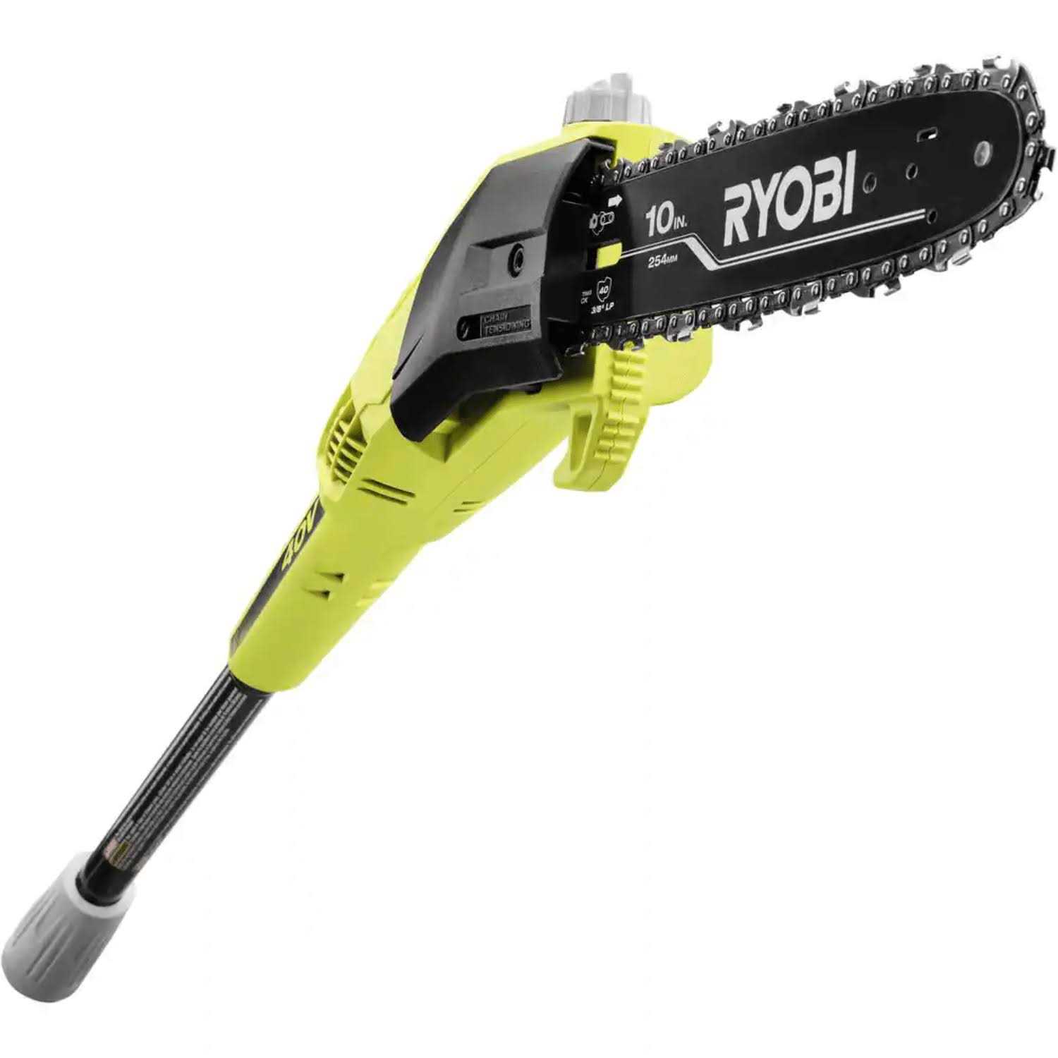 RYOBI 40V 10 in. Cordless Battery Pole Saw with 2.0 Ah Battery and Charger - Image 3