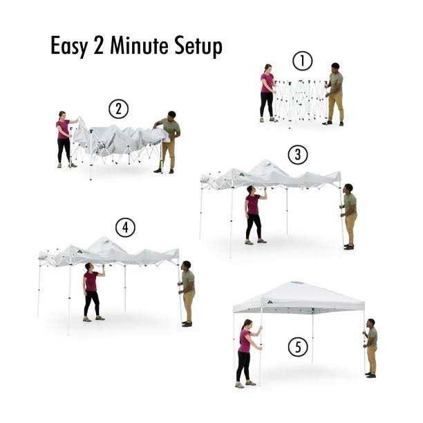 Ozark Trail 10' x 10' Straight Leg Instant Canopy - Image 5