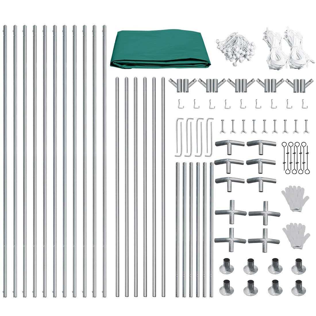 Peaktop Outdoor Upgraded Heavy Duty Carport Car Canopy Portable - Image 5