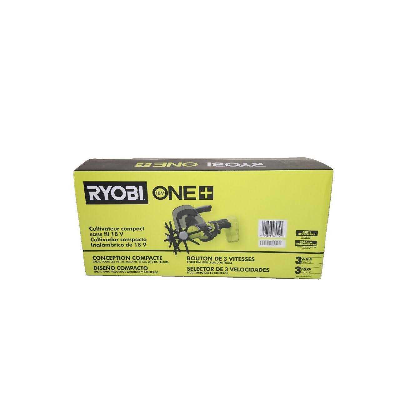 RYOBI ONE+ 18V Cordless Compact Battery Cultivator - Image 3