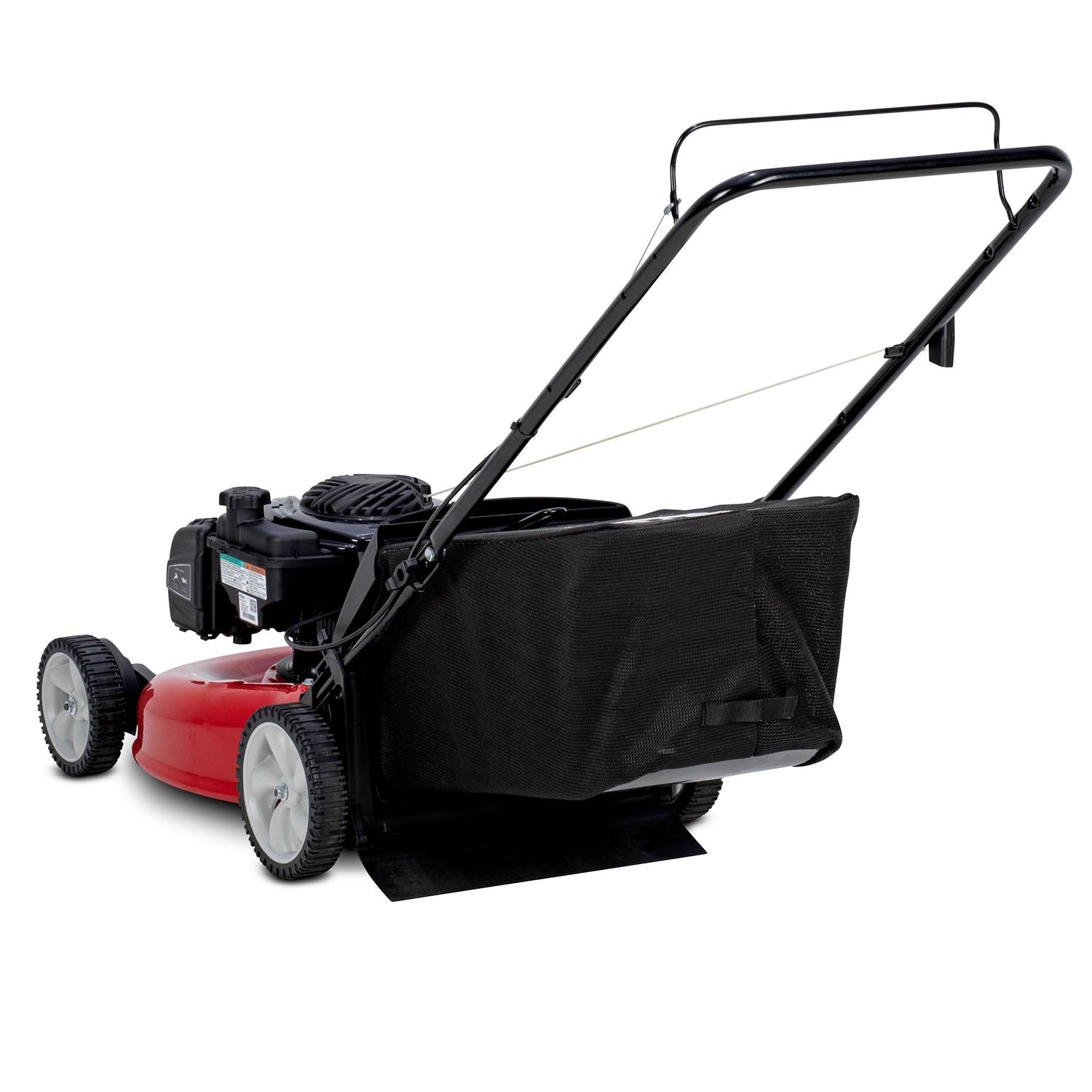 Yard Machines 21-in Walk Behind Push Lawn Mower With 140cc Briggs & Stratton Gas Powered Engine - Image 4