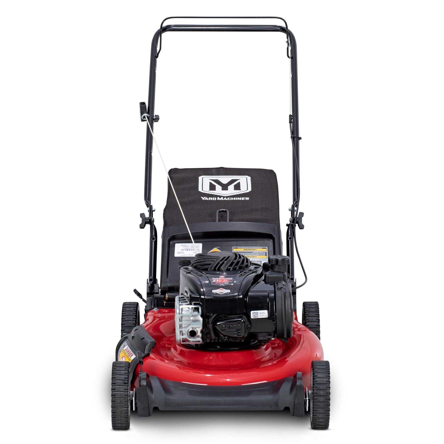 Yard Machines 21-in Walk Behind Push Lawn Mower With 140cc Briggs & Stratton Gas Powered Engine - Image 5