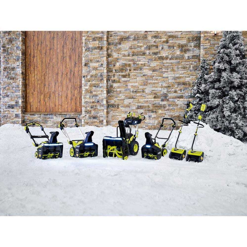 RYOBI 40V 12 in. Cordless Electric Snow Shovel with 4.0 Ah Battery and Charger - Image 3