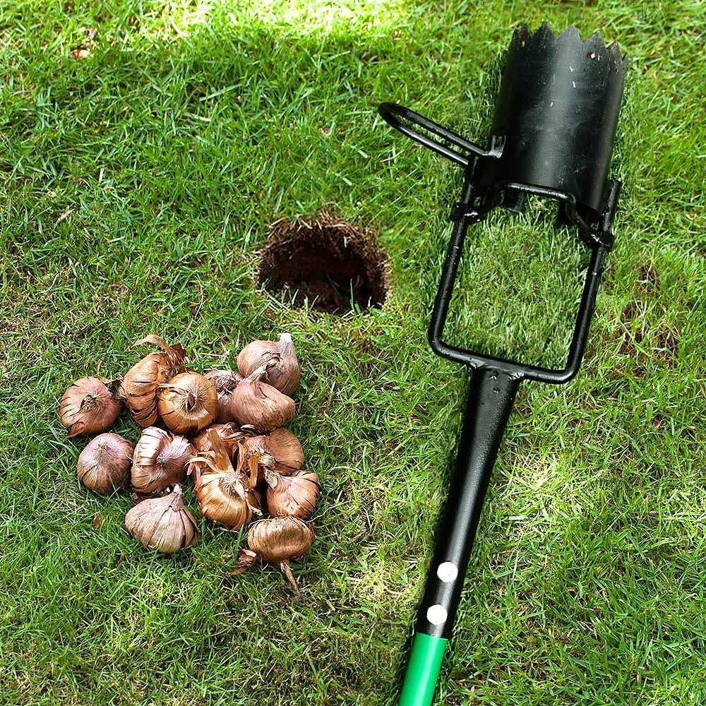 Altdorff 5-in-1 Lawn and Garden Tool Updated Bulb Planter Long Handle for Digging - Image 4