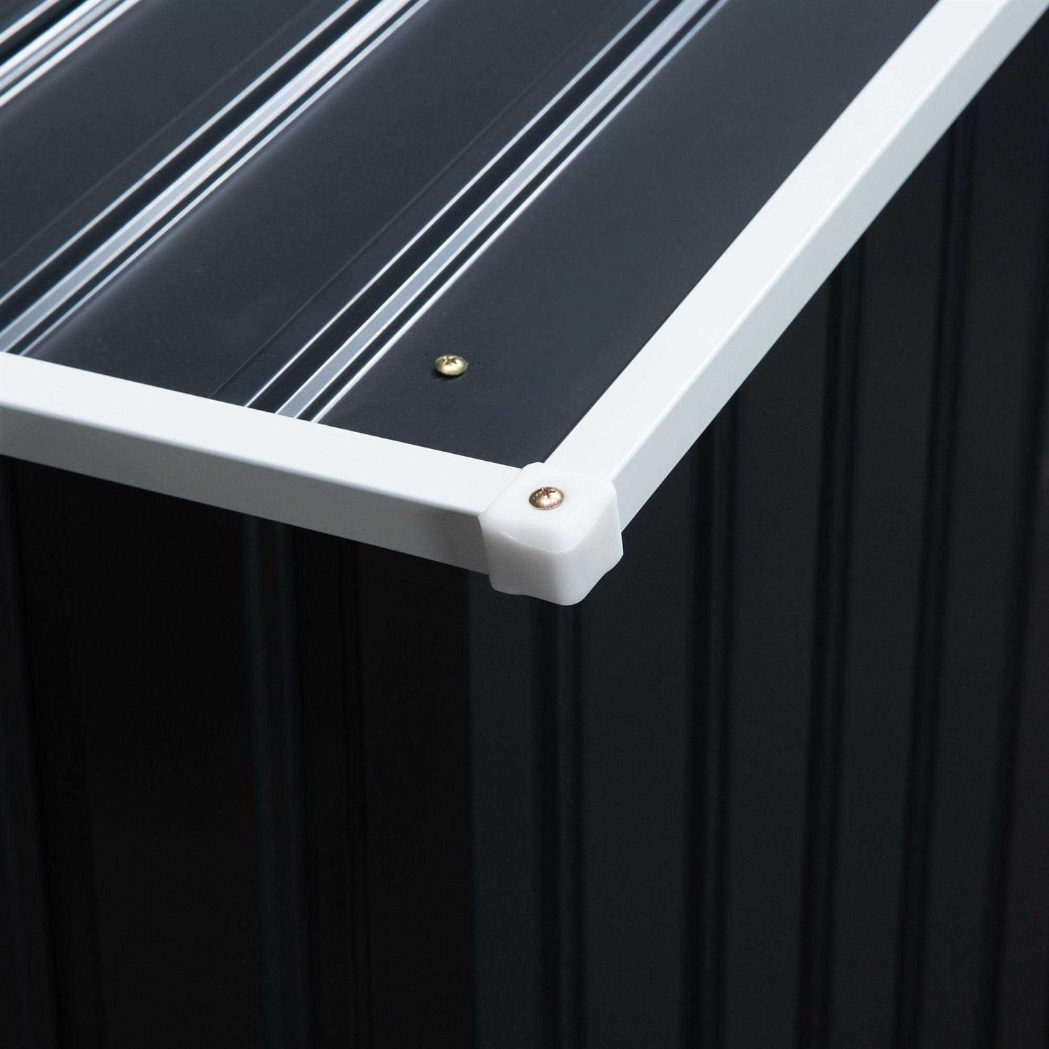 Outsunny Metal Garden Shed 845-031 - Image 3