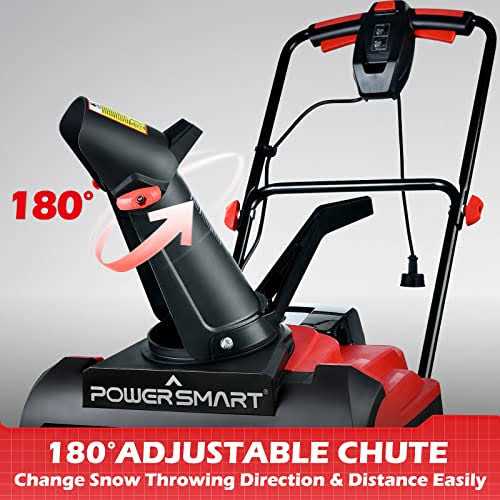 Powersmart 21 inch Electric Single Stage Snow Thrower db5021 - Image 5