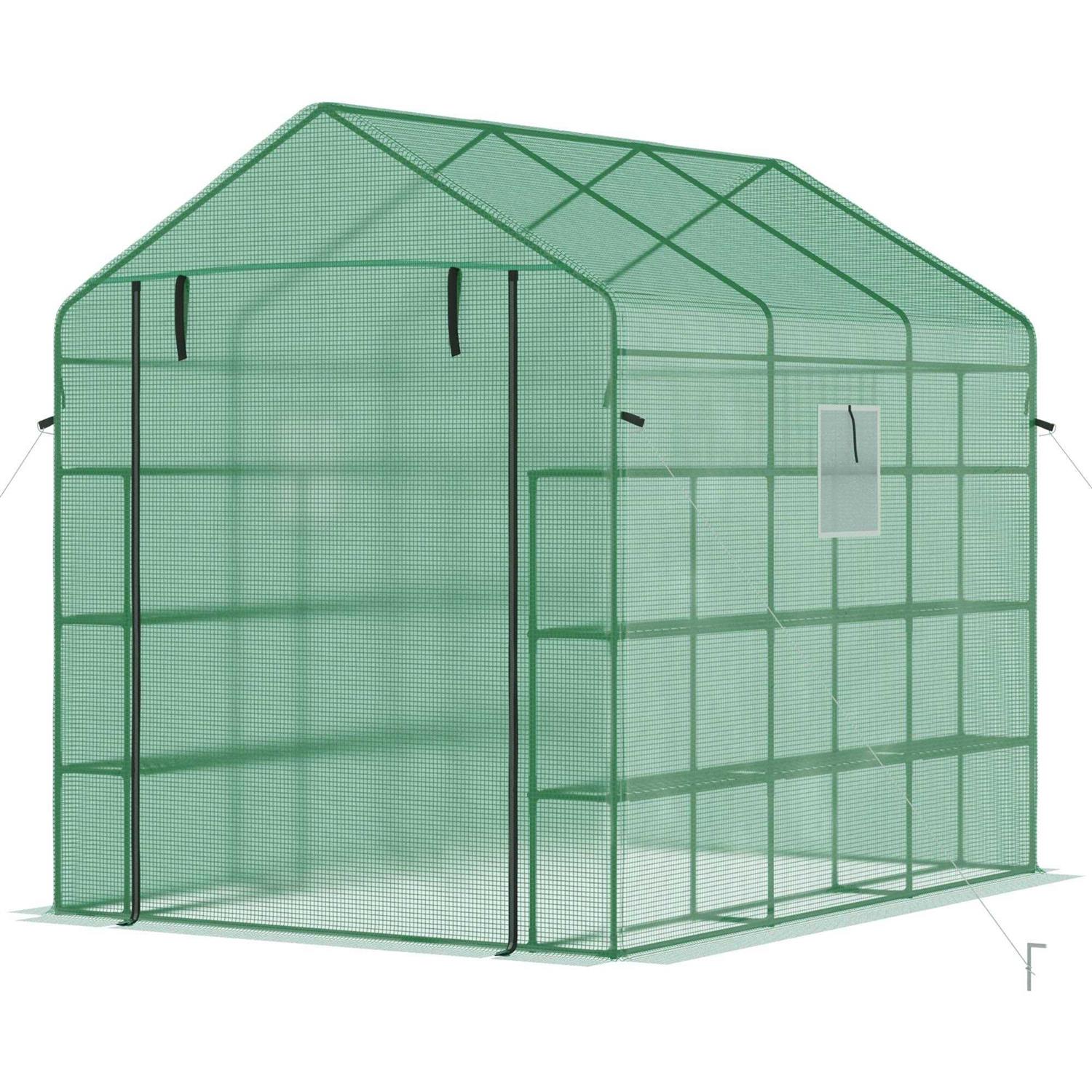 Outsunny Walk-in Greenhouse - Image 3