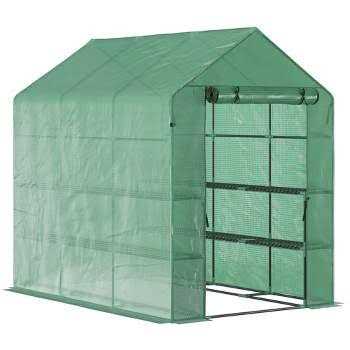 Outsunny Walk-in Greenhouse - Image 5
