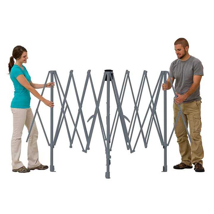 Ozark Trail 14' x 14' Instant Lighted Canopy for Camping - Image 4