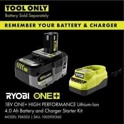 RYOBI ONE+ HP 18V Brushless 10 in. Battery Chainsaw with 4.0 - Image 5