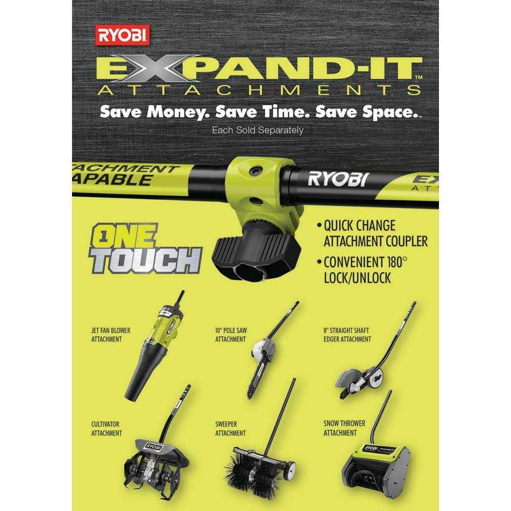 RYOBI Expand-It 10 in. Universal Pole Saw Attachment - Image 3