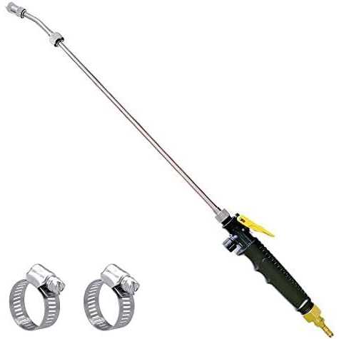 Replacement Sprayer Wand,3/8 Brass Barb Stainless Steel Sprayer Wand - Image 3