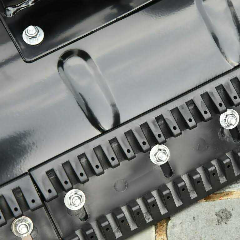 Outsunny Snow Shovel Rolling Pusher with 29'' Blade - Image 4