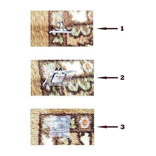 Rug Settlers Rug Pins Pack of 6 Rug Anchors Secure a Rug Over a Rug Anti Slip Pins for mats Runners Plastic Sheets and Throws - Image 5