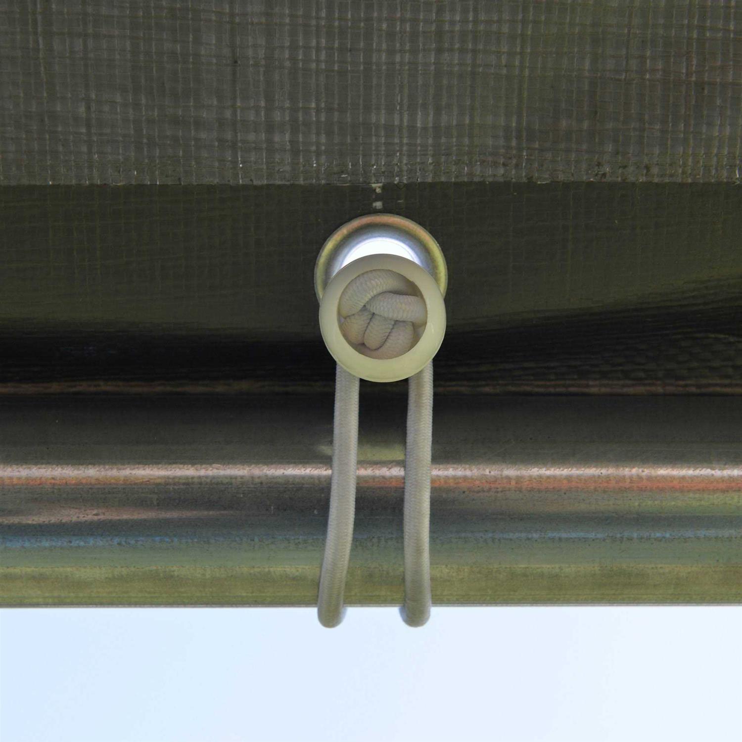 Outsunny 10'x20' Carport Heavy Duty Galvanized Car Canopy with Included Anchor Kit - Image 5