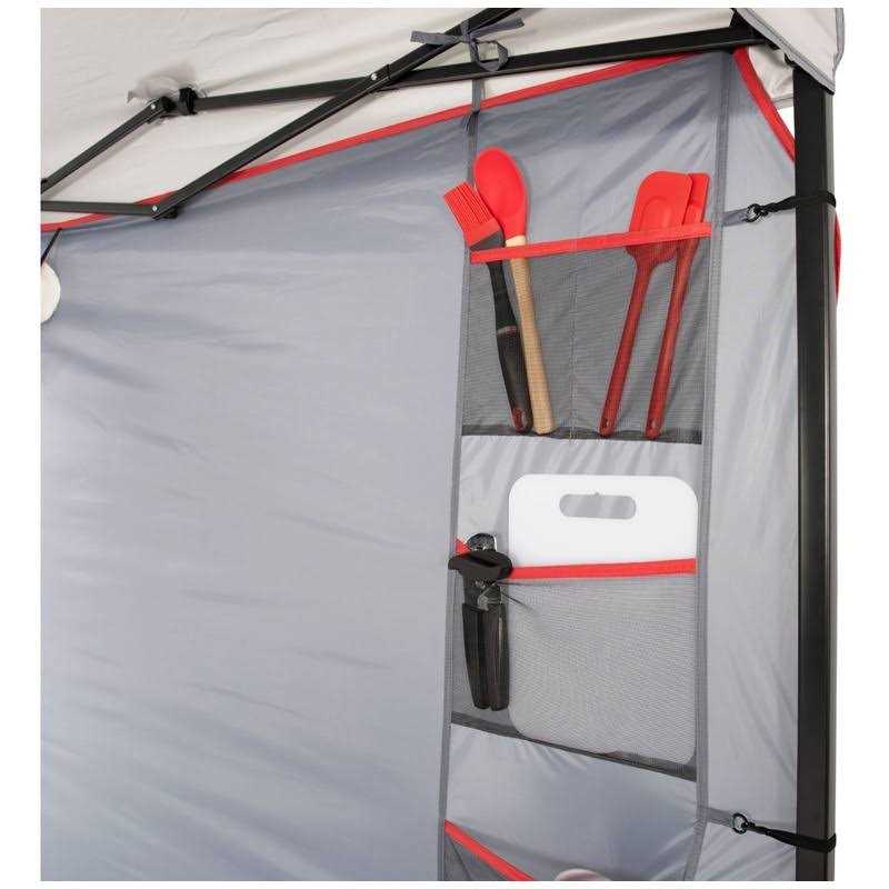 Ozark Trail Shade Wall with Organizer Pockets for Straight-leg Canopy - Image 5