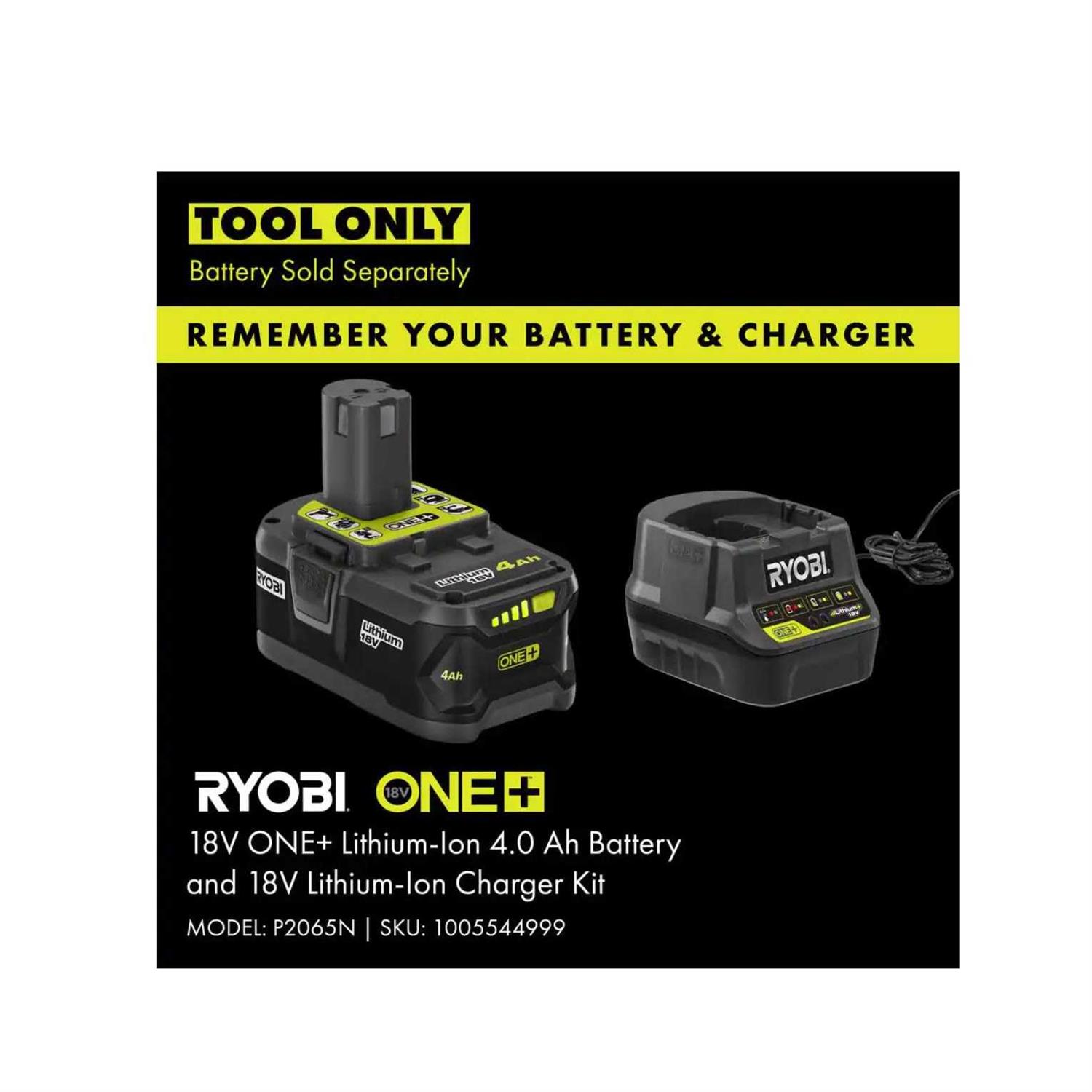 Ryobi Deal Finders ONE+ 18-Volt Cordless Battery Grass Shear Trimmer - Image 5