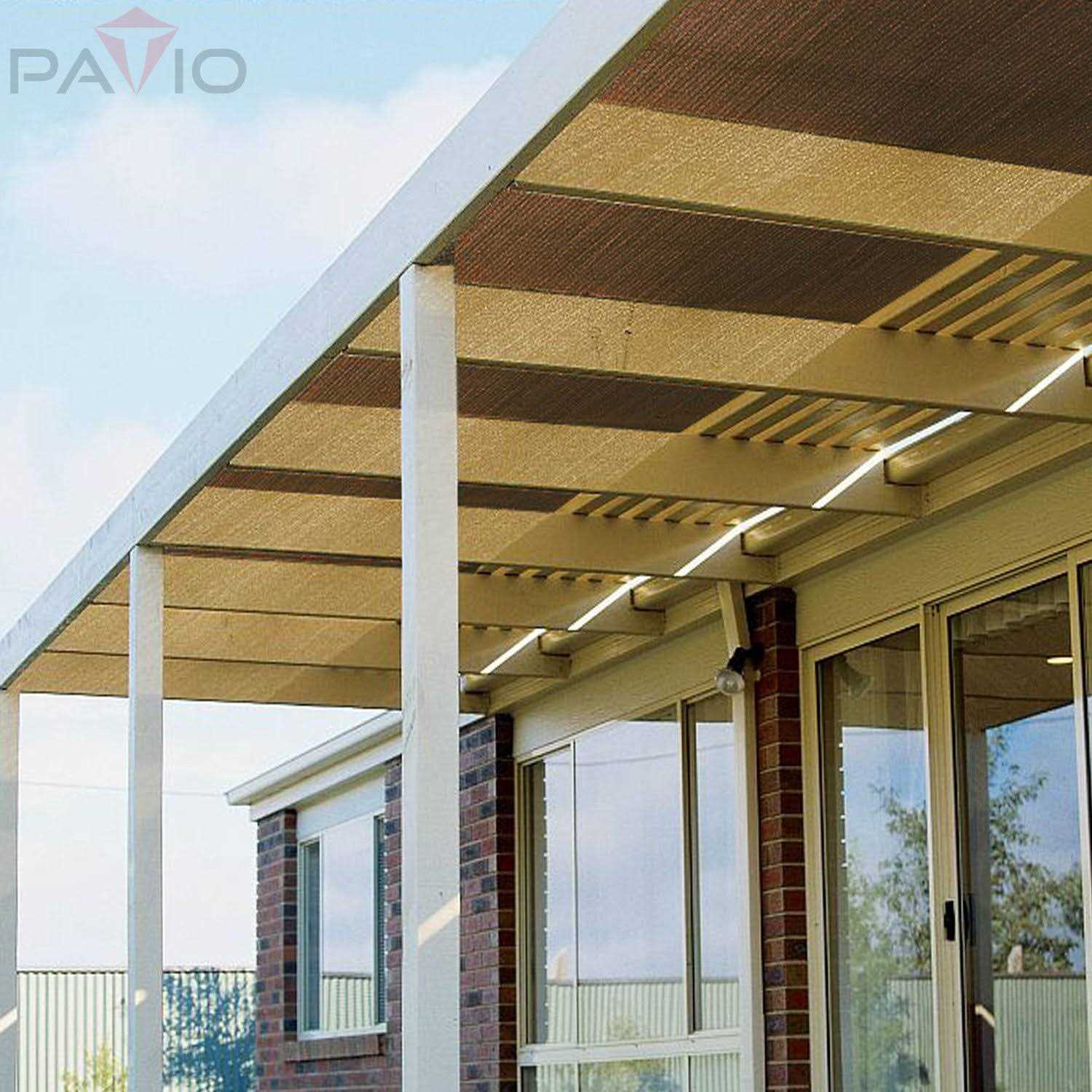 Patio Paradise 8 x 15 Sunblock Shade Cloth Roll Sun Shade Fabric 95% UV Resistant Mesh Netting Cover for Outdoor,Backyard - Image 5