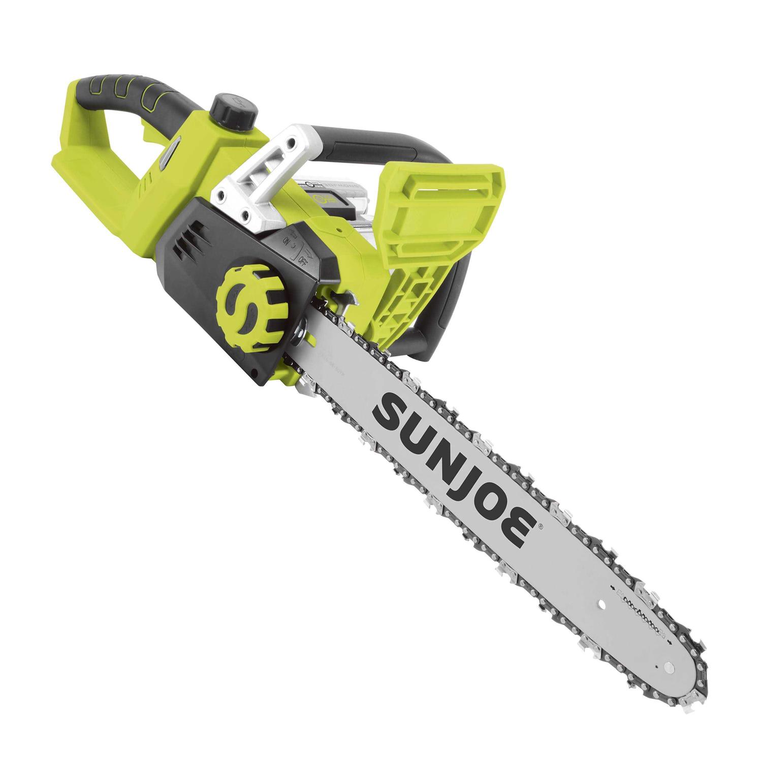 Sun Joe 48V iON+ 16 Cordless Chain Saw - Image 5
