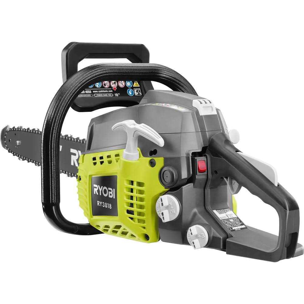 Ryobi 18 in. 38cc 2-Cycle Gas Chainsaw RY3818 - Image 4