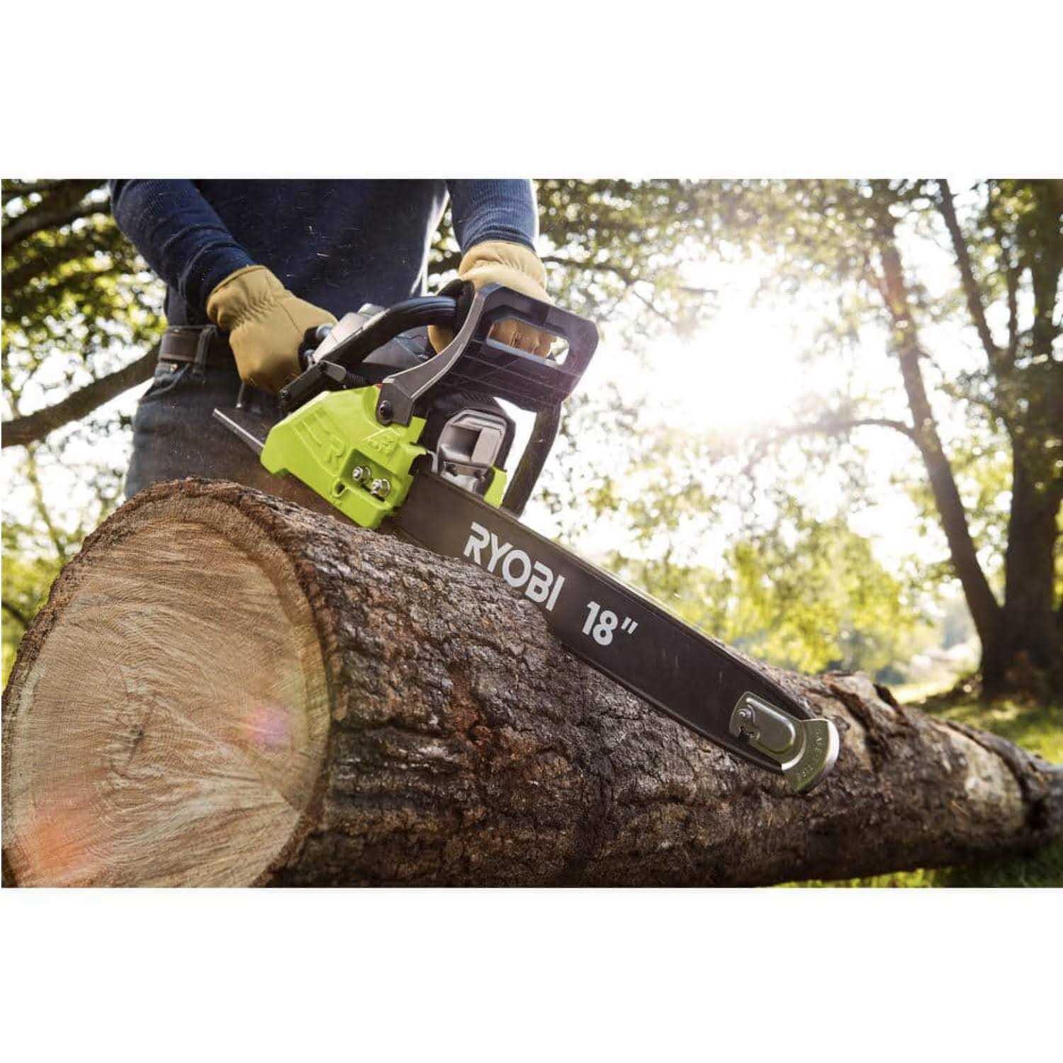 Ryobi 18 in. 38cc 2-Cycle Gas Chainsaw RY3818 - Image 3
