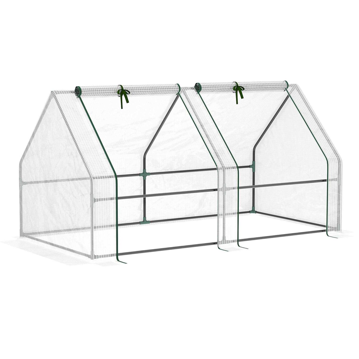 Outsunny 6' x 3' x 3' Portable Greenhouse Mini - Image 4