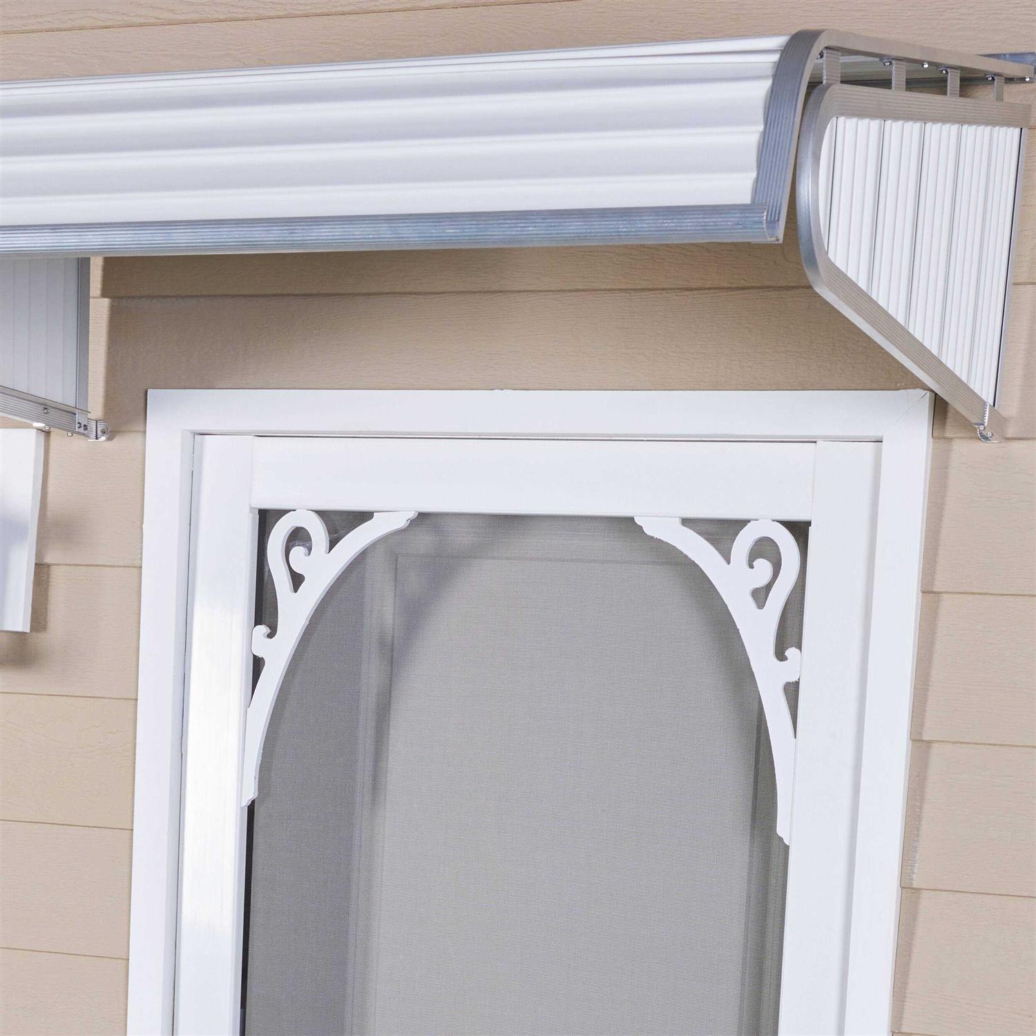 NuImage Awnings 1500 Series Door Canopy Aluminum Awning - Image 4