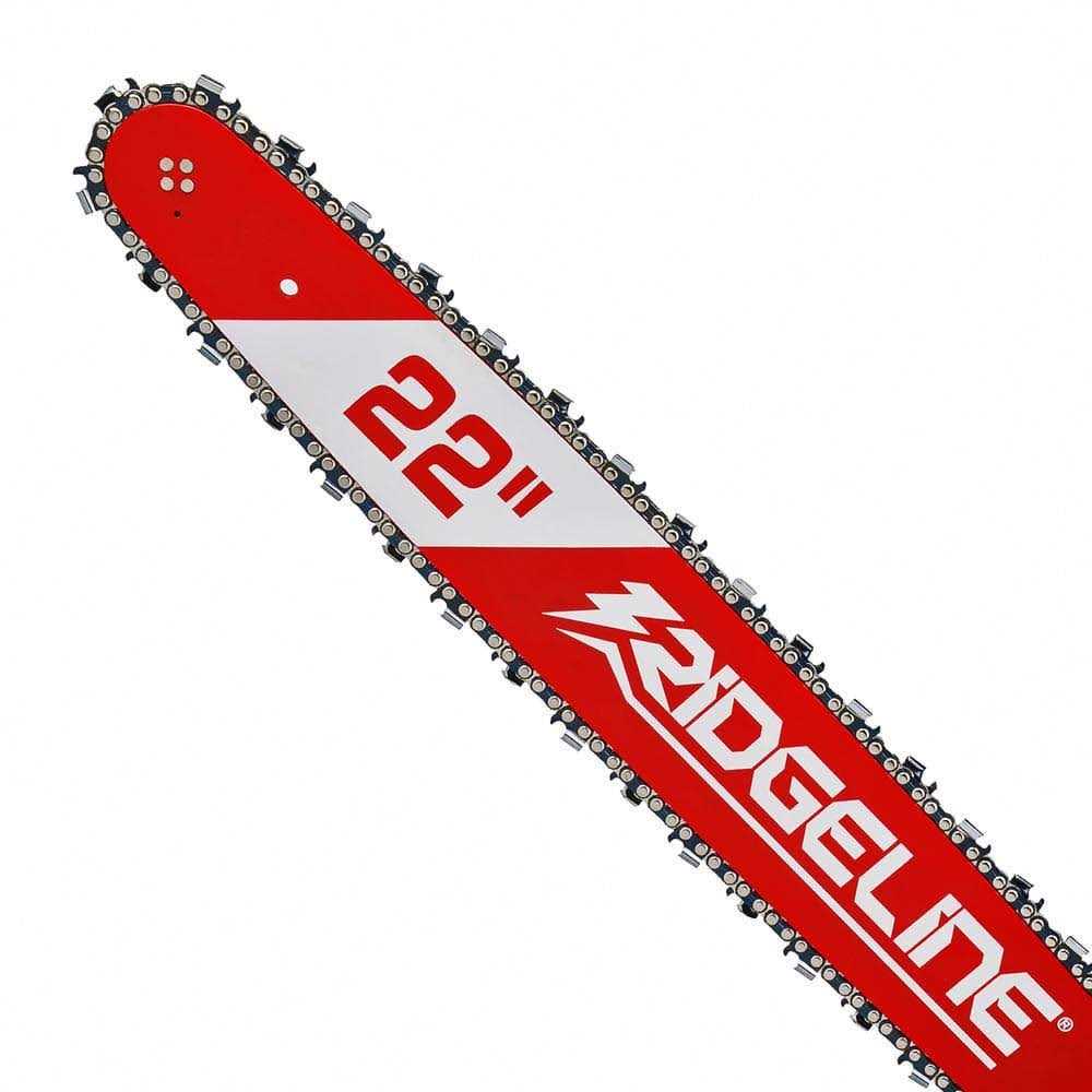 RIDGELINE 22 in. 57 cc Gas Chainsaw with Case - Image 5